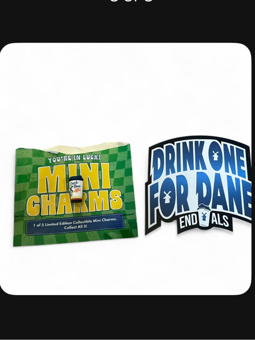 Dutch Bros Mini Charms Collectible Pack - coffee cup